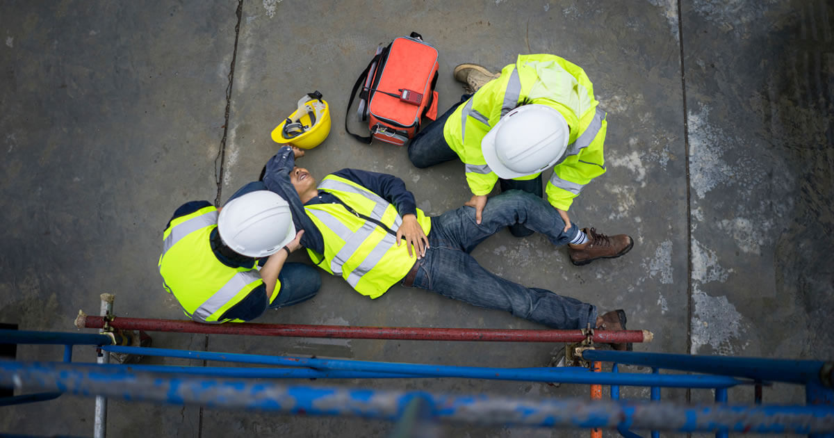 ¿Qué hay que hacer para cobrar en caso de accidente de construcción?