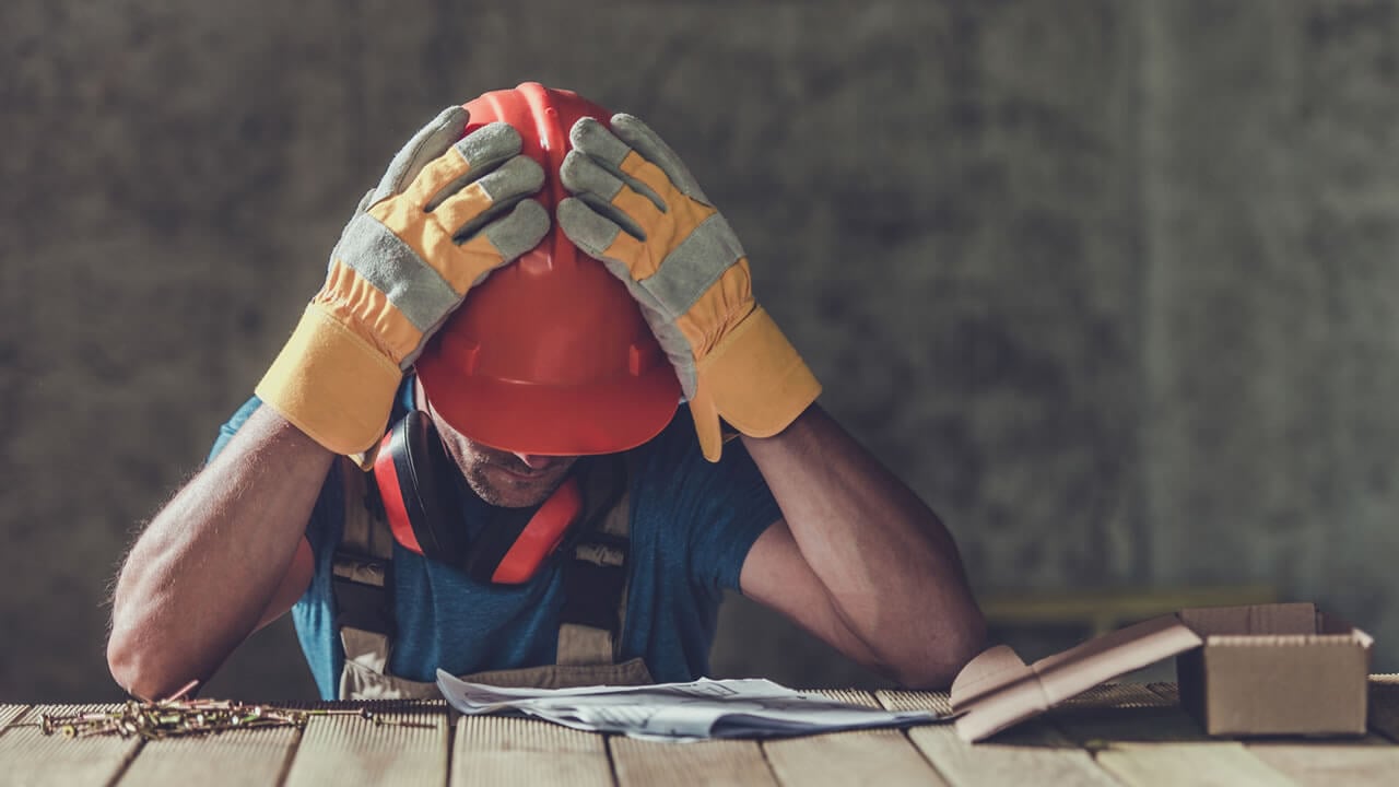 Cómo manejar el estrés en el trabajo en construcción