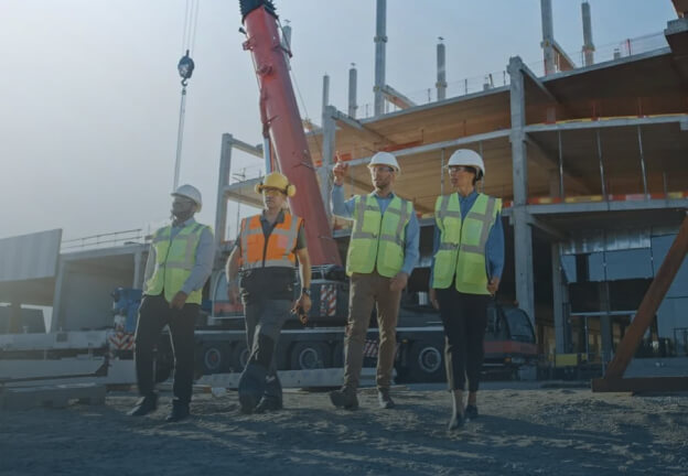 trabajadores construccion