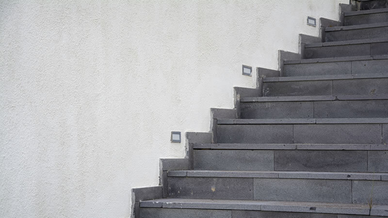 escaleras rectas