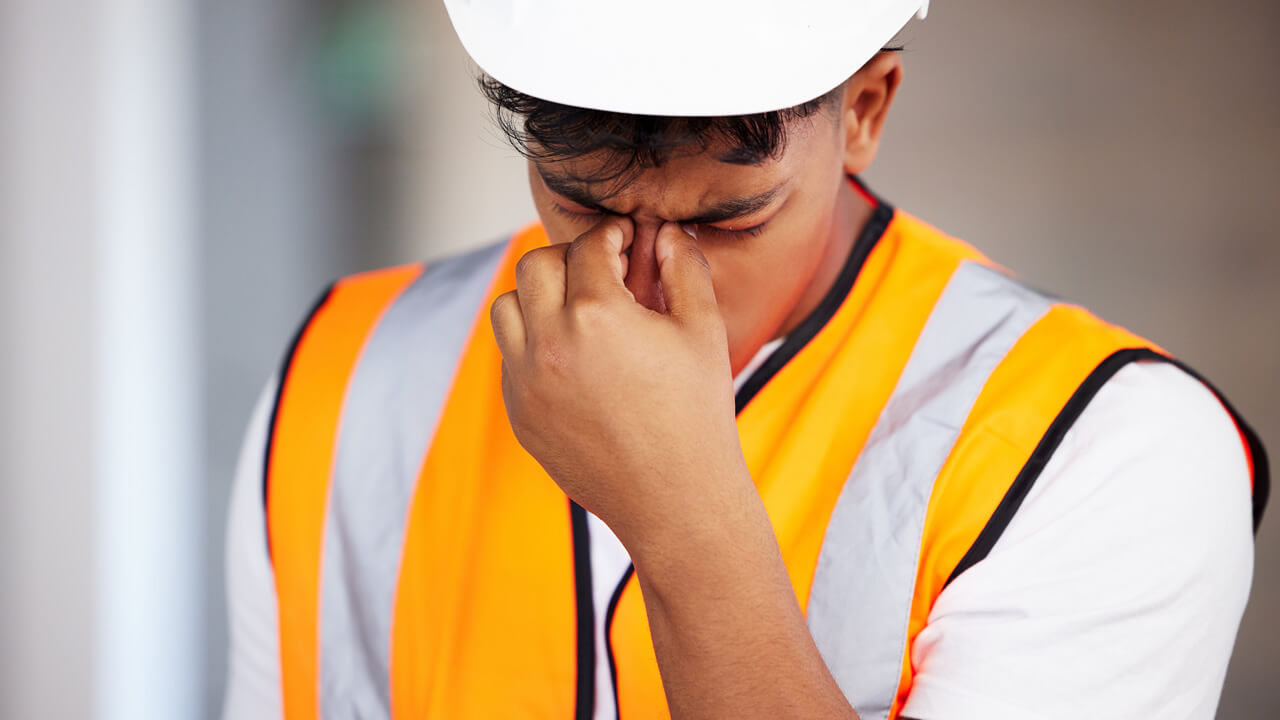 Condiciones peligrosas para los trabajadores de la construcción